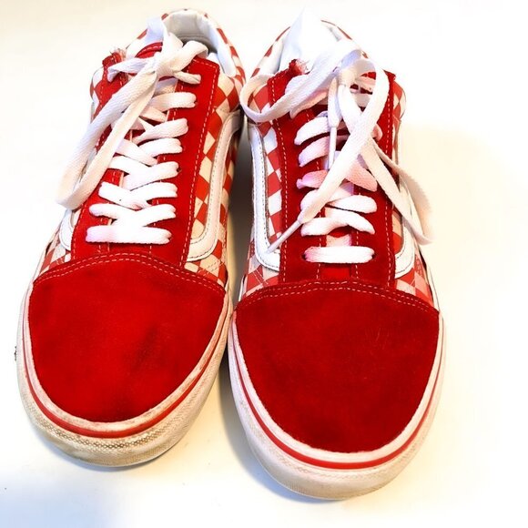 VANS Primary Check Old Skool Shoes Women's 10 Men's 8.5 - Picture 2 of 11